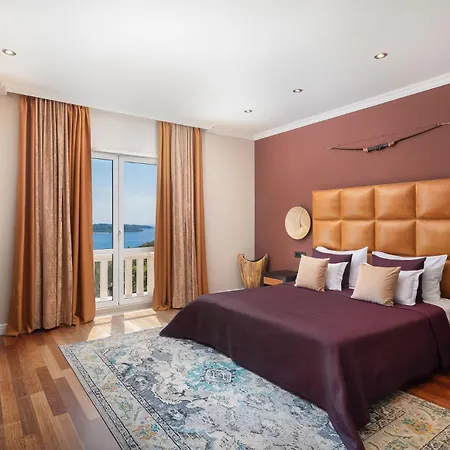 Beautiful La Dubrovnik With Sea View Вилла Трстено