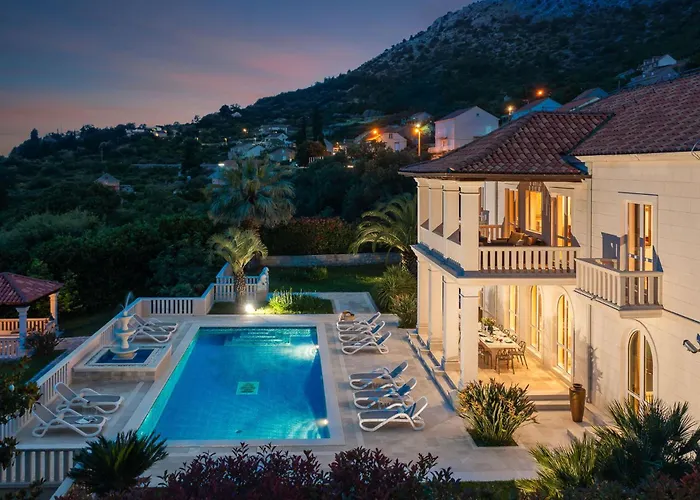 Beautiful La Dubrovnik With Sea View Villa