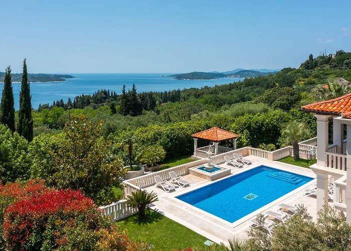 Villa Beautiful La Dubrovnik With Sea View Trsteno
